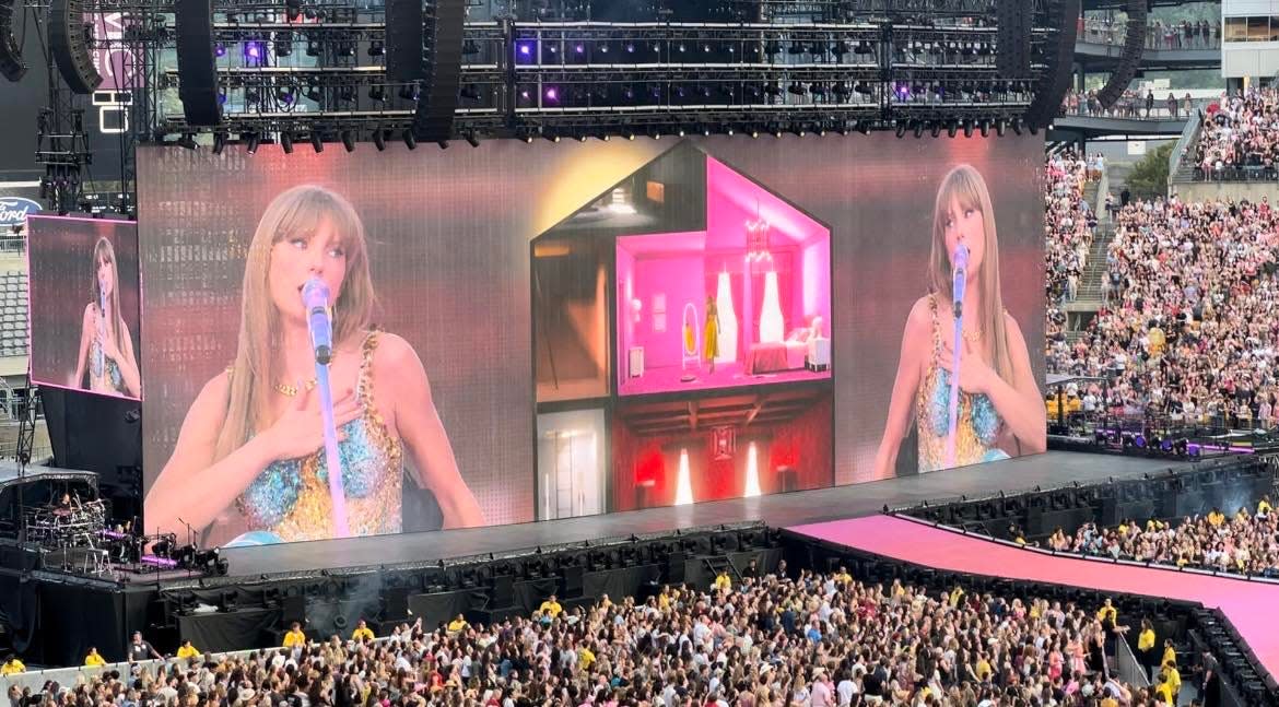 Taylor Swift's massively successful Eras Tour included a summer stop at Acrisure Stadium in downtown Pittsburgh.