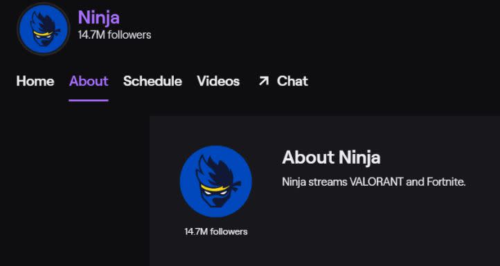 Twitch肯定不會放過這機會，想將大明星拉回來。（圖源：Ninja/Twitch）