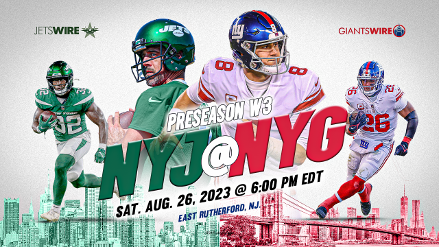 NFL Preseason: New York Giants vs. New York Jets, MetLife Stadium, East  Rutherford, 26 August