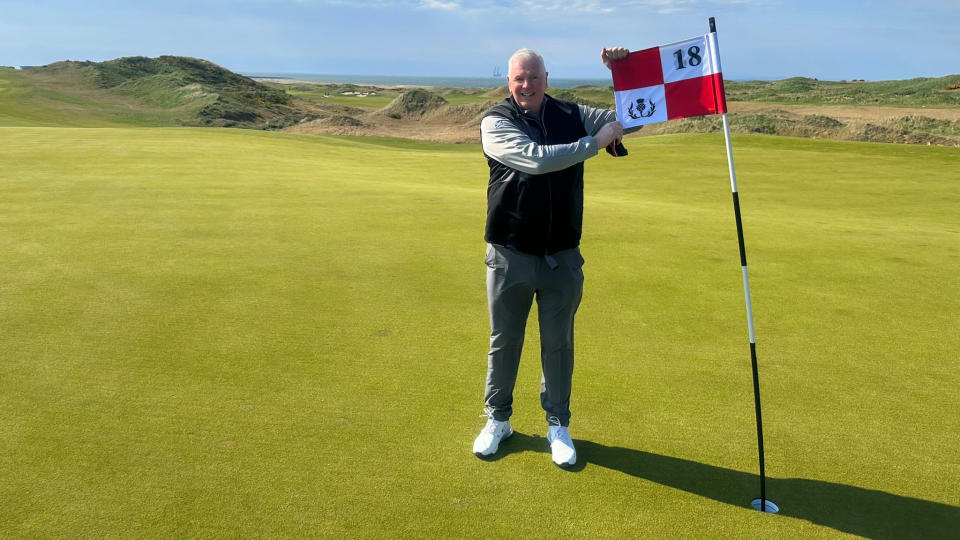   Golfer Emulates Father By Completing Golf Monthly Top 100 