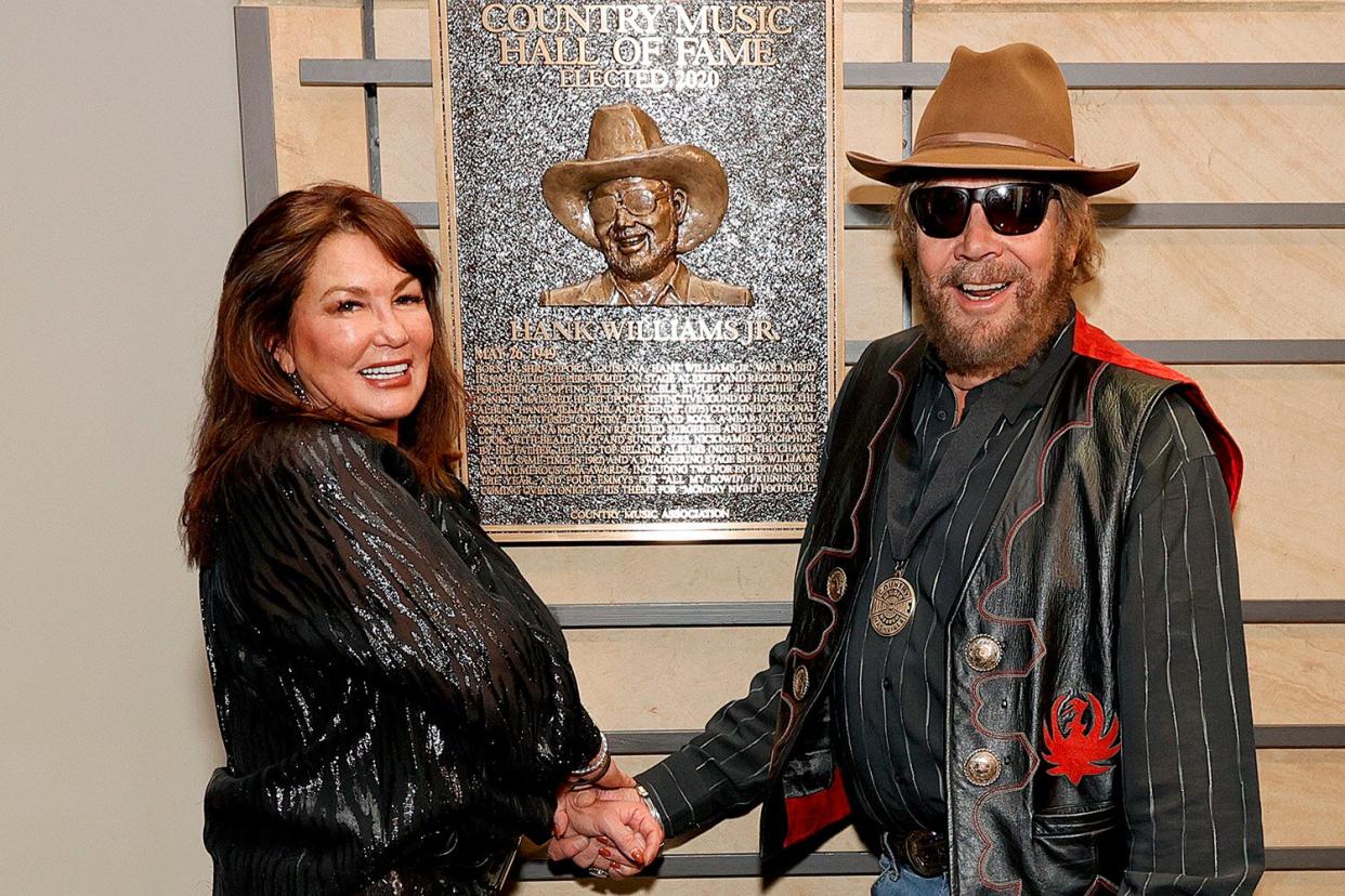 Mary Jane Thomas and Hank Williams Jr.