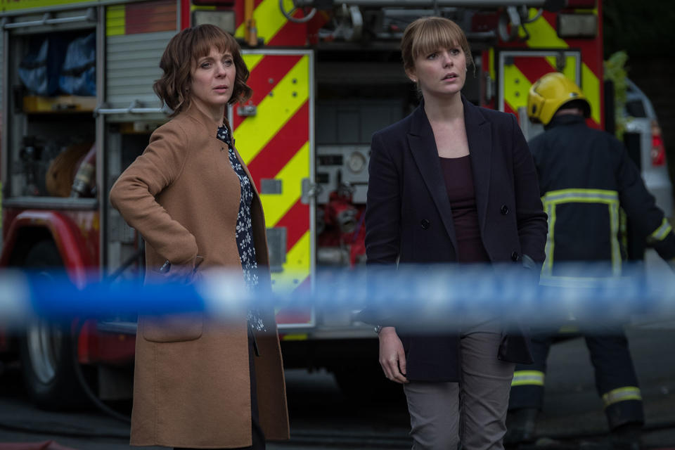 Amanda Abbington and Hannah Arterton in Netflix’s <i>Safe</i> (Netflix/Matt Squire)