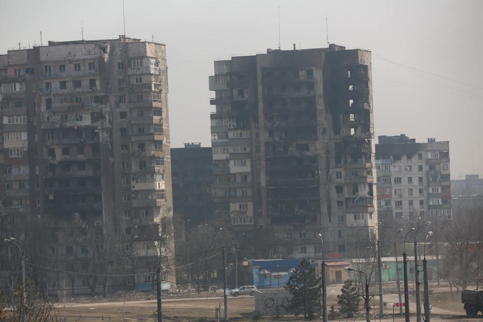 Mariupol has suffered some of the worst violence amid the invasion (Anadolu Agency via Getty Images)