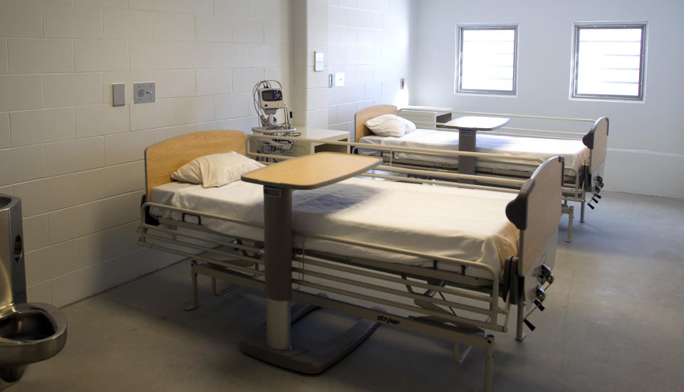 A medical cell is pictured at the new Toronto South Detention Centre