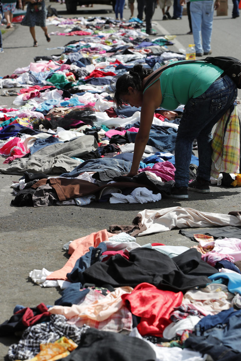 FOTOS | Migrantes toman calles de Huixtla, Chiapas, rumbo a EEUU