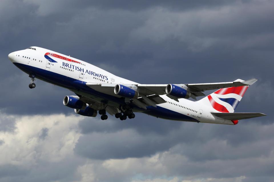 A BA flight was disrupted by a violent passenger: istock