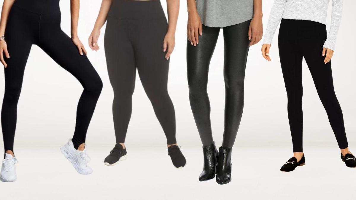 High Waisted Leggings Women Trendy Gym Leggings Sexy Cozy Tights Petite  Leggings Tummy Control Moto Yoga Pants Black at  Women's Clothing  store