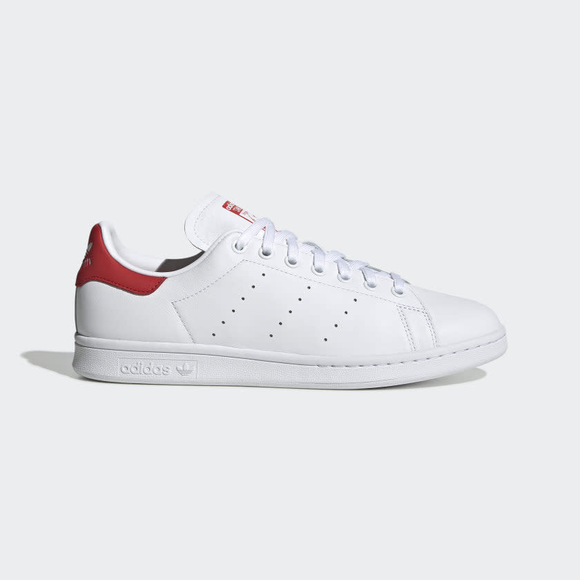 STAN SMITH SHOES Cloud White / Cloud White / Lush Red