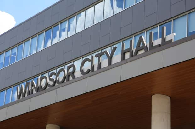 Windsor City Hall is shown in a file photo. (Jonathan Pinto/CBC - image credit)