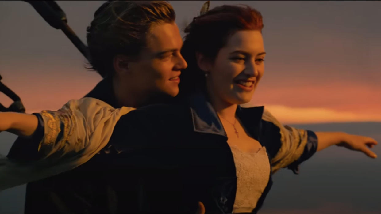  Jack and Rose in Titanic 