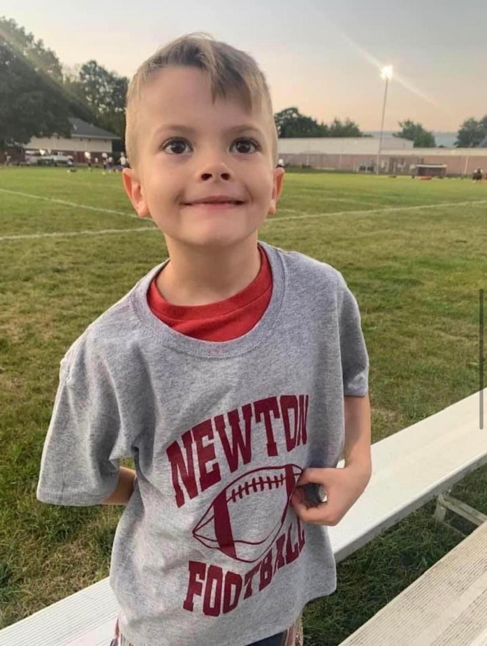 Jaxon Smith, a 7-year-old from Andover Township who died suddenly Monday, July 3, 2023.