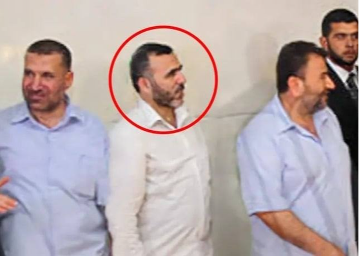 Marwan Issa (circled) has been killed in an Israeli air strike, the White House has said  (AP)