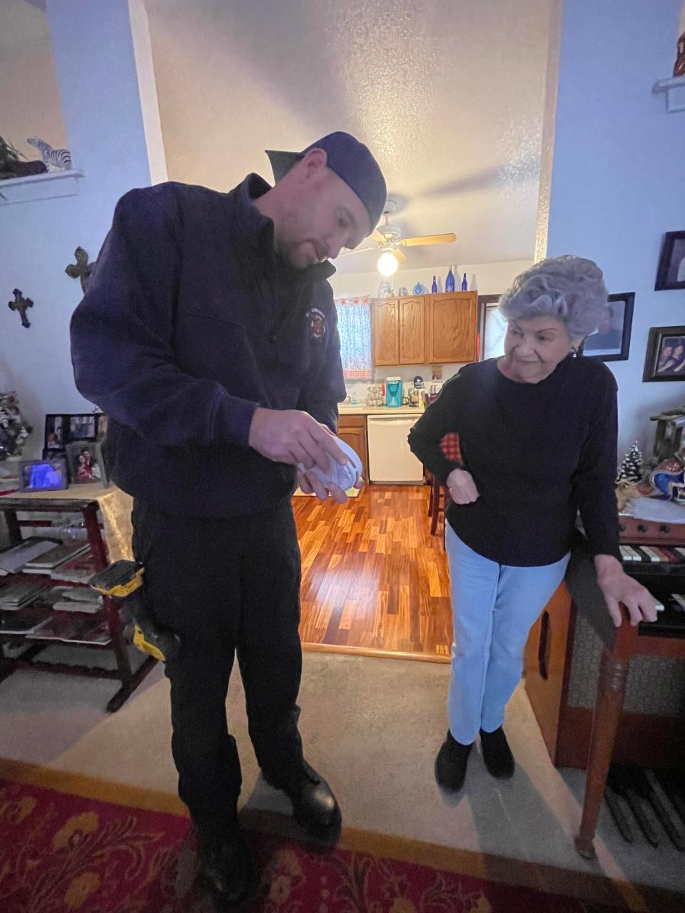 On Feb. 10, the Alamogordo Fire Department, along with the American Red Cross, New Mexico State Fire Marshals Office and the Alamogordo Code Enforcement Dept. implemented free smoke and carbon monoxide detectors after a recent spike of fatal fires in the area.