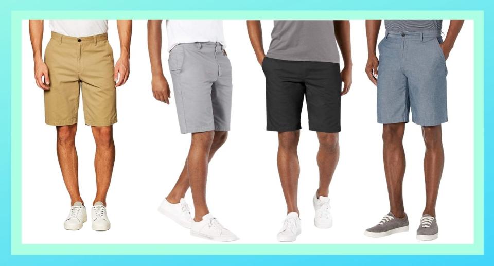 Dockers Men&#39;s Classic Fit Perfect Shorts- Amazon
