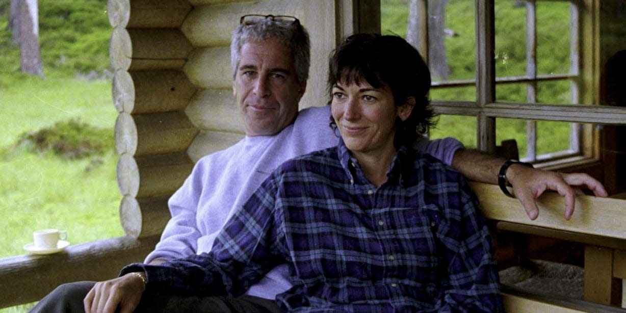 Jeffrey Epstein Ghislaine Maxwell