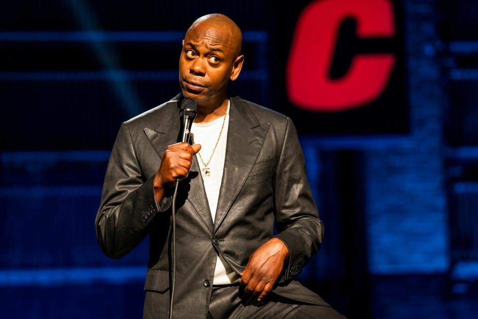 Dave Chappelle in his Netflix special "The Closer."