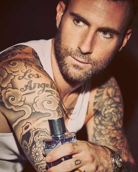 <p>Though he's trying to promote a new fragrance, all we see here is the big "Los Angeles" stamped on his arm. “Simple case of hometown love," he explained. "Not many people were born and raised in L.A. Gotta wear that badge of pride.”</p><p><a rel="nofollow noopener" href="https://www.instagram.com/p/BaB7jbOjtQE/" target="_blank" data-ylk="slk:See the original post on Instagram;elm:context_link;itc:0;sec:content-canvas" class="link ">See the original post on Instagram</a></p>