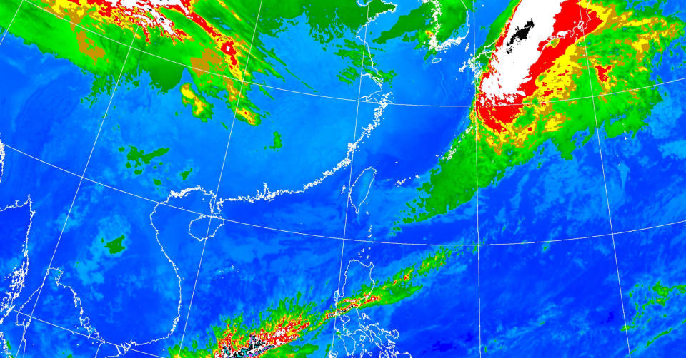 今（12日）白天至明（13日）大陸冷氣團影響及輻射冷卻，北部、東北部及東部天氣較冷，其他地區早晚亦較冷。（圖取自中央氣象署網站）