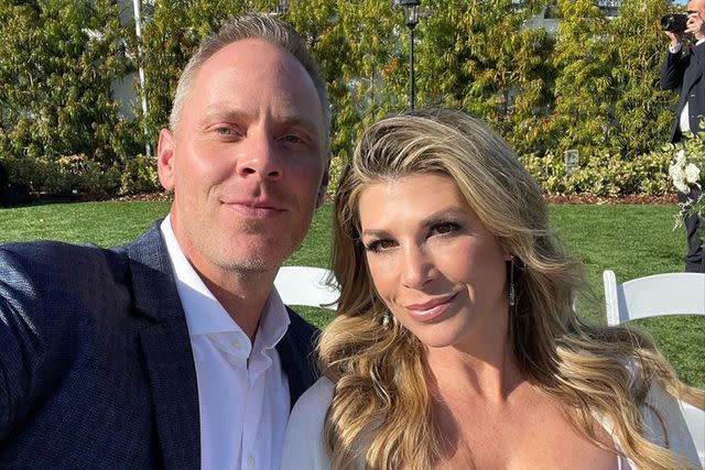 <p>Alexis Bellino/Instagram</p> Alexis Bellino and Andy Bohn