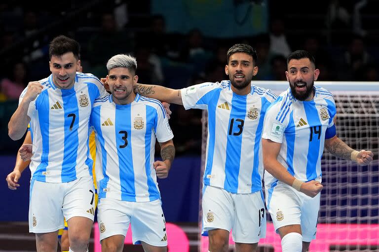 La aelección argentina de futsal se enfrentará con la de Francia en busca de la final del Mundial de Uzbekistán.