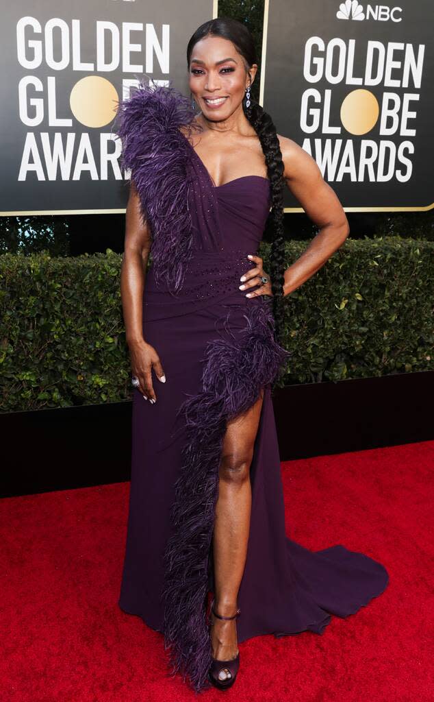 Angela Bassett, 2021 Golden Globe Awards, Arrivals