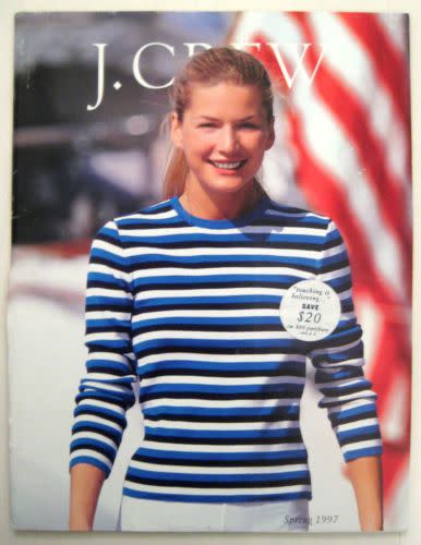 The all-American version of the Breton stripe came to J. Crew in 1997. If the French can make one style stick around for centuries, why can’t we?