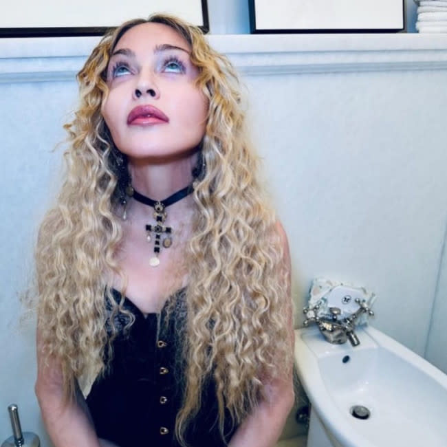 Madonna en su última publicación de Instagram credit:Bang Showbiz