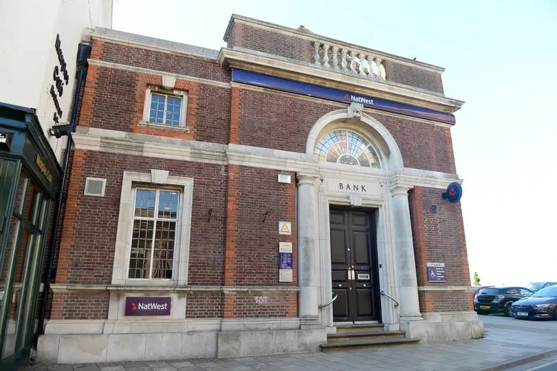 A stock image of the former NatWest bank at Sea View Street, Cleethorpes