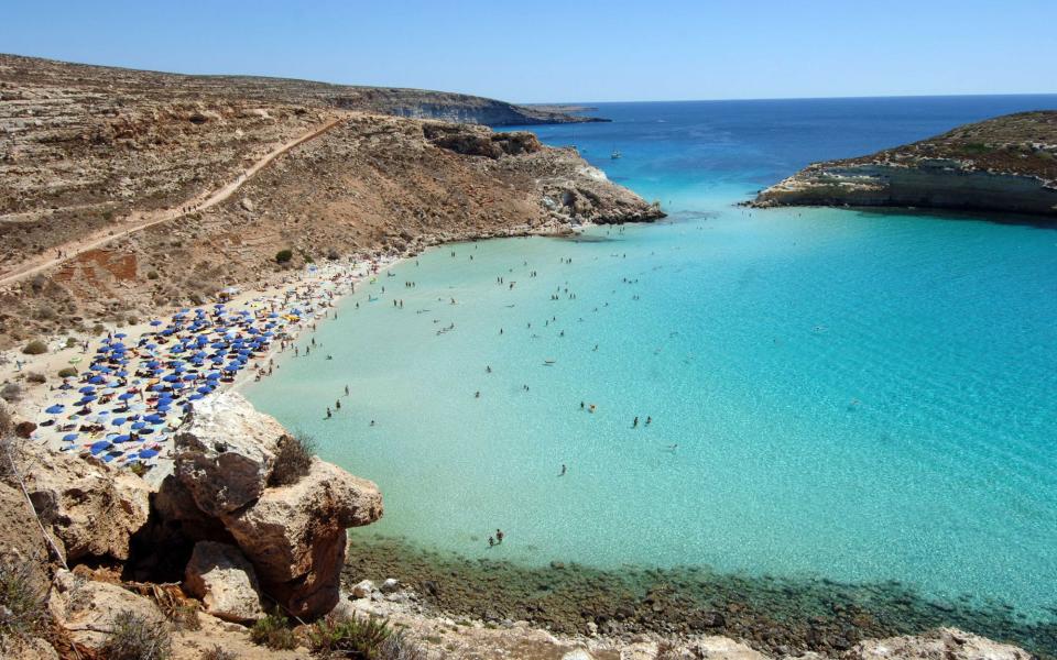 Rabbit Beach, Lampedusa