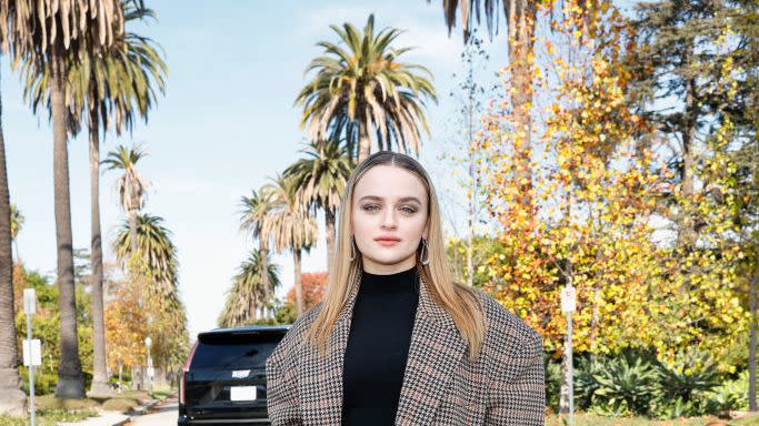 balenciaga outside arrivals los angeles fall 24 show