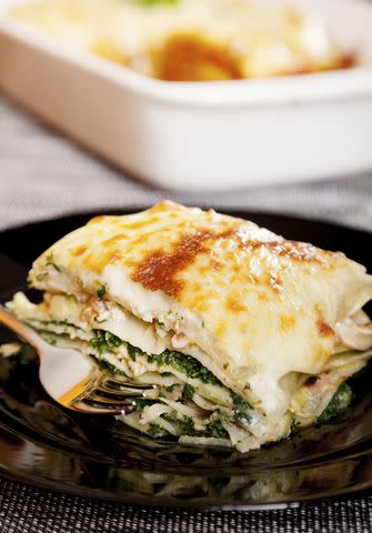 Getty Images Chicken and Spinach Lasagna