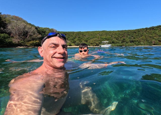 English Channel swim