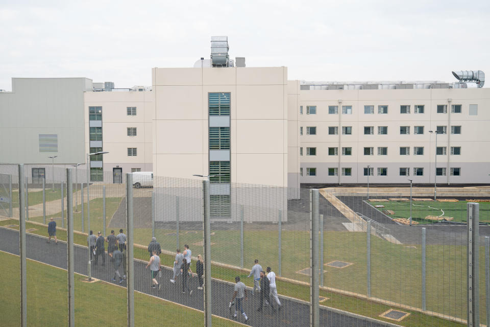 General view of category C prison HMP Five Wells in Wellingborough. (PA)