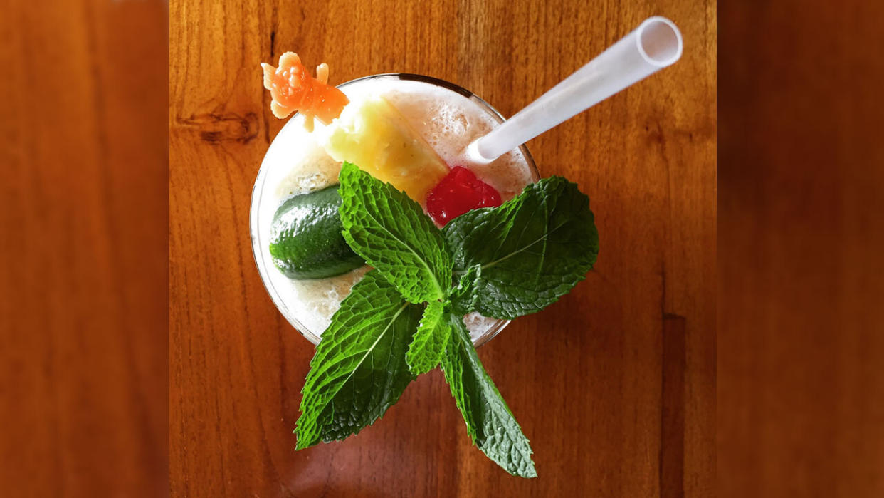 What's in a Mai Tai? The original creator of the tiki drink says it shouldn't be overly sweet. (Photo: Trader Vic's Worldwide)