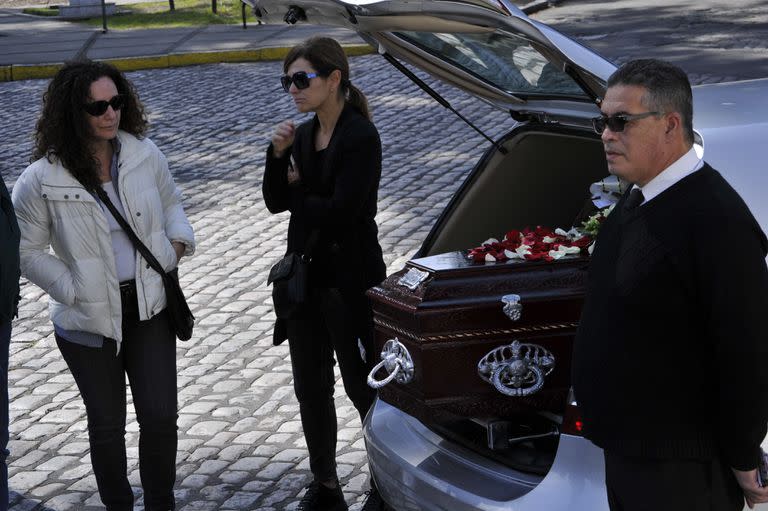 Luego de ser velado en el Teatro Maipo, Patalano fue despedido en el cementerio de la Chacarita