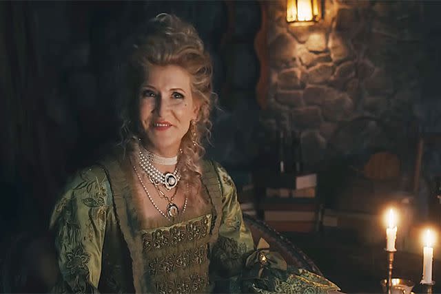 <p>youtube</p> Laura Dern in "Bejeweled" music video