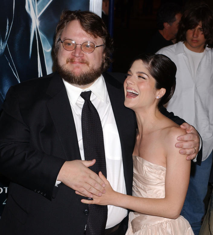 Guillermo del Toro and Selma Blair during 