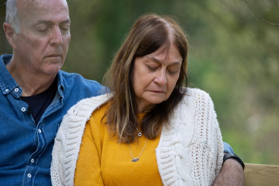 Benny and Maggy Solomon, whose daughter Hilly was murdered by Hamas at the Nova festival