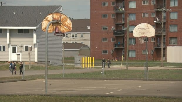 Richard hopes children in her neighbourhood will have the opportunity to play organized sports at the new Community Hub.