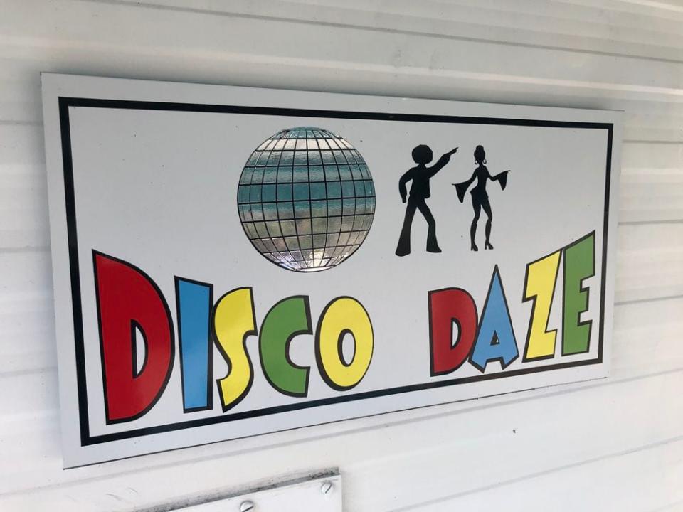 a disco Airbnb