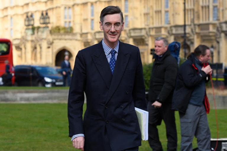 Jacob Rees-Mogg admits Brexiteer coup attempt against Theresa May has stalled