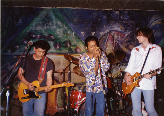 Chimeres performing at Long Wongs (l-r): Mark Zubia, Lawrence Zubia, Doug Hopkins