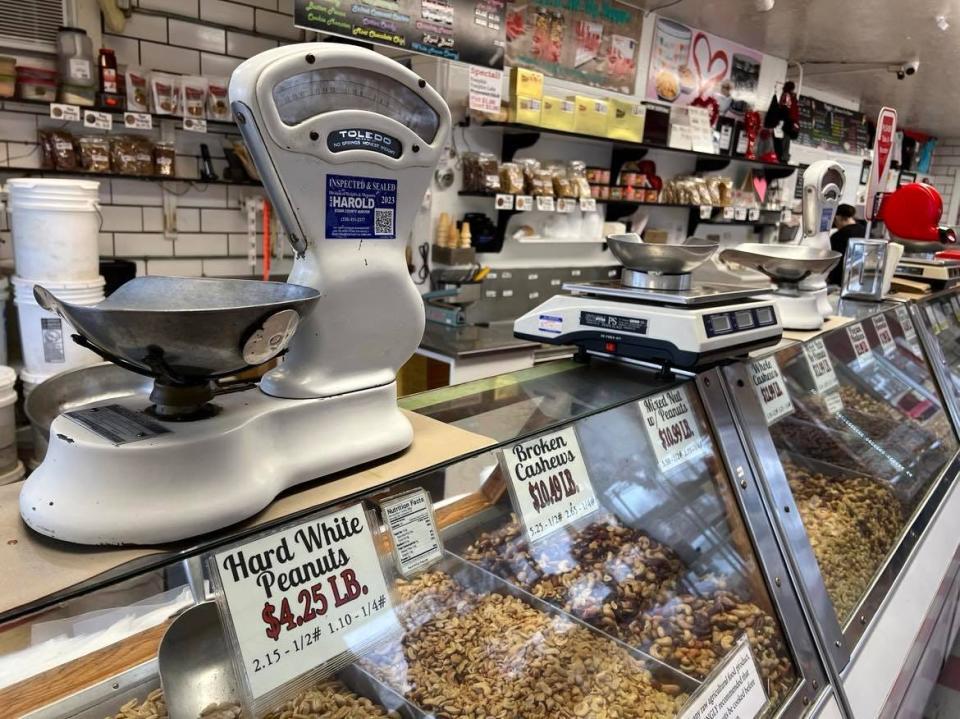 Heggy's Nut Shop dates to 1950 at its 3200 Tuscarawas St. W location. Fresh roasted nuts, candy, ice cream and burgers and fries are among the many options at the diner-style eatery and candy store.