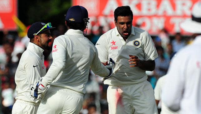 Ashwin takes another wicket.