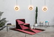 Fabien Cappello collaborated with local artisans on this rug-slash-chair and other items for Room With A View, an environment he created in 2017 for Dos Casas Hotel’s project space, The Garage.