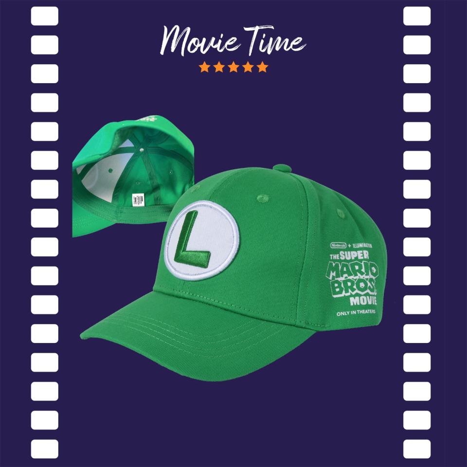 Yahoo APP會員限定禮遇2：送你《超級瑪利歐兄弟大電影》電影限定紀念品 - 路易吉綠色鴨舌帽
