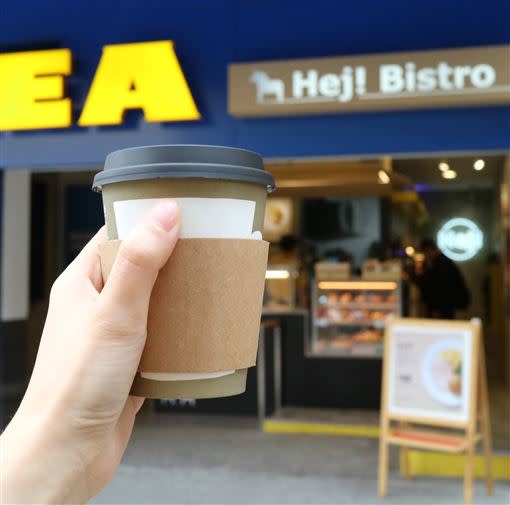 店名為「IKEA Hej! Bistro」。（圖／翻攝自IKEA 宜家家居 敦北店臉書）