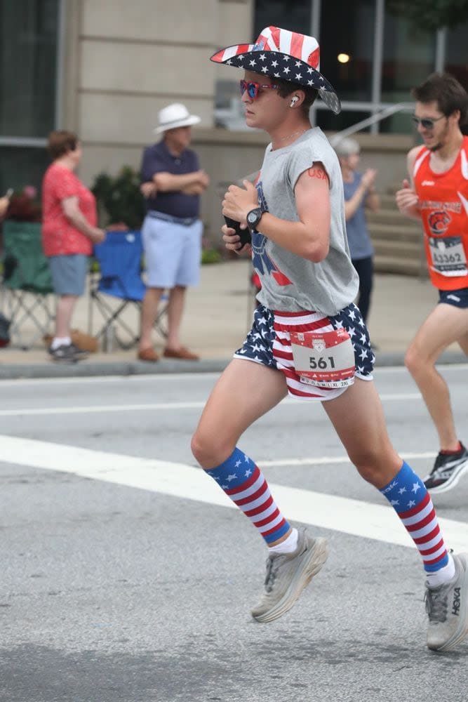 Here are some more photos from the 2023 Peachtree Road Race.