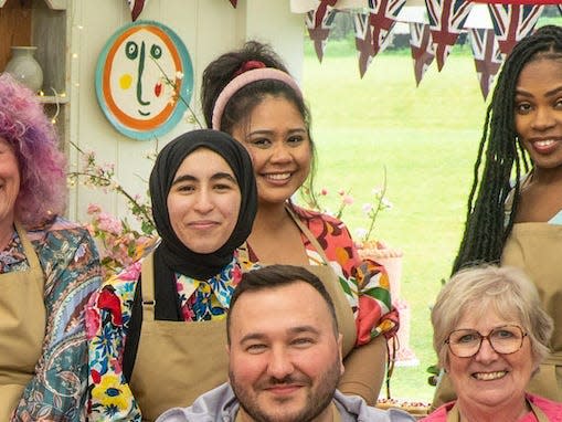 The cast of season 13 of "The Great British Baking Show."