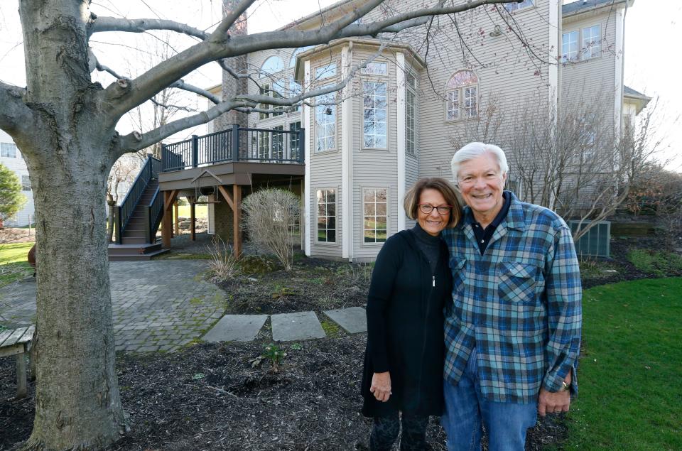 Don Alhart, pictured with wife Mary, retires from Channel 13 June 6, 2024, 58 years to the day of his first day at the station.